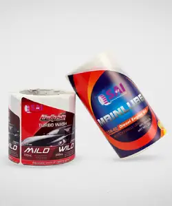 Car Care Product Labels by Sai Impression