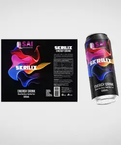 Energy Drink Labels by Sai Impression