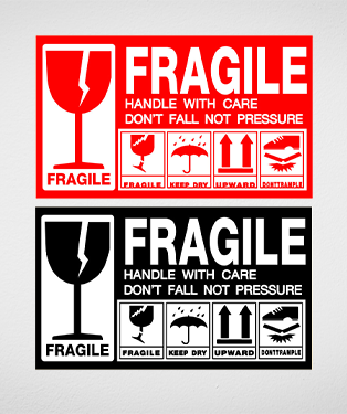 Fragile & Handling Labels by Sai Impression