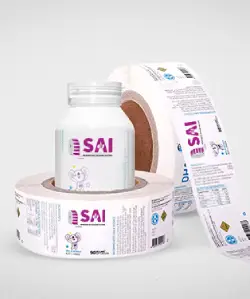 Mineral Supplement Labels by Sai Impression