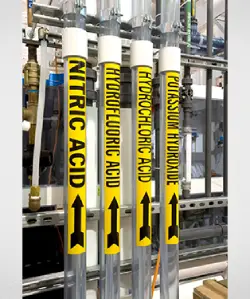 Pipe Marking Labels by Sai Impression