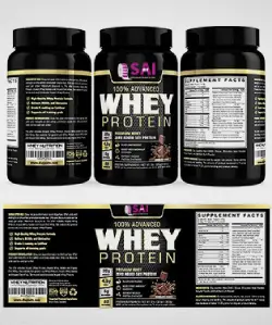 Sports Nutrition Labels by Sai Impression
