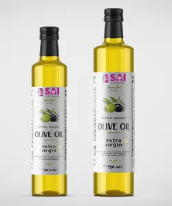 Virgin Oil Labels by Sai Impression