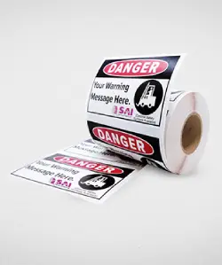 Warning Labels by Sai Impression